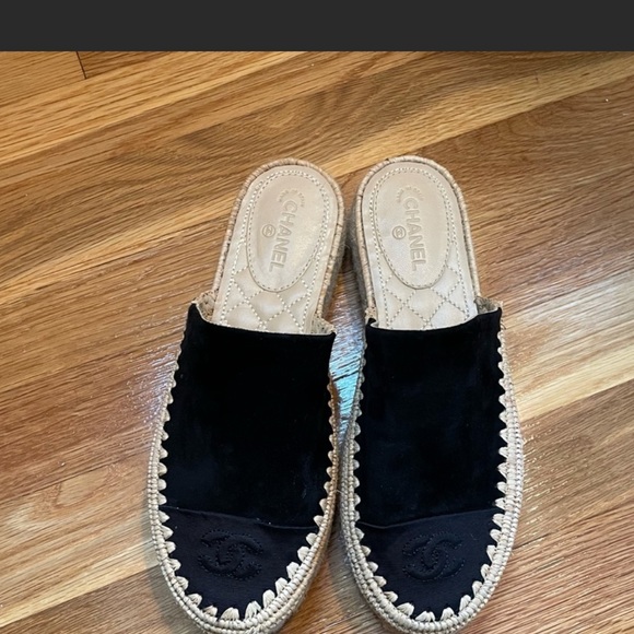 CHANEL Shoes Chanel Espadrilles Platform Poshmark